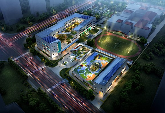 中新天津生態(tài)城29#地塊中小學、幼兒園